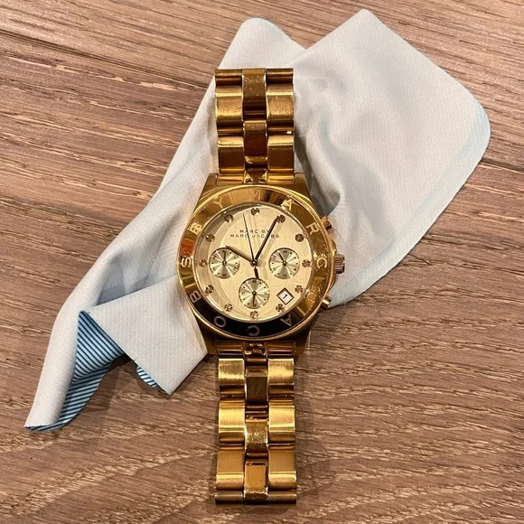 Marc Jacobs | Accessories | Marc Jacobs Goldtone Stainless 